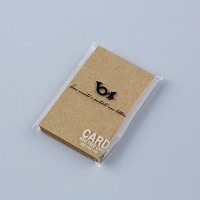 #ガルフストリーム ミニカード ミニフリ－カ－ド（４０枚入） 名刺サイズ クラフト PRN-MN-02
