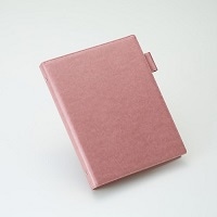 #ガルフストリーム 26穴バインダー PUレザー 26穴バインダ－  B5 サーモンピンク GPU-26B-11