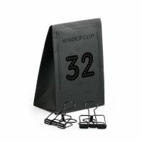 #moments(国内販売のみ・モールサイトでの販売不可） クリップ クリップ32（TTLB） 6個入り ブラック TL019-BK