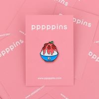 #moments(国内販売のみ・モールサイトでの販売不可） ピンズ ピンズ（pppppins） 受け部分凹：ラバー O STARWBERRY ICE PPP001-O