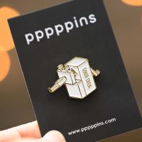 #moments(国内販売のみ・モールサイトでの販売不可） ピンズ ピンズ（pppppins） 受け部分凹：ラバー P GOOD IDEA/WHITE PPP001-P