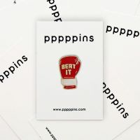#moments(国内販売のみ・モールサイトでの販売不可） ピンズ ピンズ（pppppins） 受け部分凹：ラバー R BEAT IT PPP001-R