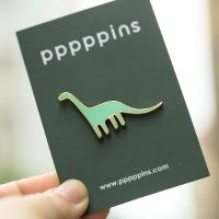 #moments(国内販売のみ・モールサイトでの販売不可） ピンズ ピンズ（pppppins） 受け部分凹：ラバー T DINO PPP001-T