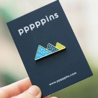 #moments(国内販売のみ・モールサイトでの販売不可） ピンズ ピンズ（pppppins） 受け部分凹：ラバー U MOUNTAIN PPP001-U