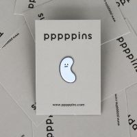 #moments(国内販売のみ・モールサイトでの販売不可） ピンズ ピンズ（pppppins） 受け部分凹：ラバー W Curly PPP001-W