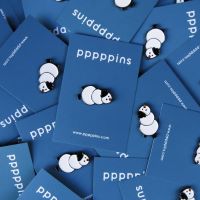 #moments(国内販売のみ・モールサイトでの販売不可） ピンズ ピンズ（pppppins） 受け部分凹：ラバー Z Snowman PPP001-Z