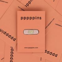 #moments(国内販売のみ・モールサイトでの販売不可） ピンズ ピンズ（pppppins） 受け部分凹：ラバー F BANDAGE PPP002-F