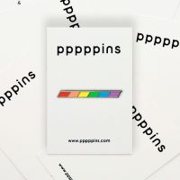 #moments(国内販売のみ・モールサイトでの販売不可） ピンズ ピンズ（pppppins） 受け部分凹：ラバー I MARRIAGESTRIPE PPP002-I