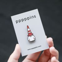 #moments(国内販売のみ・モールサイトでの販売不可） ピンズ ピンズ（pppppins） 受け部分凹：ラバー N CONES BOY GRAY PPP002-N