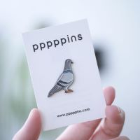 #moments(国内販売のみ・モールサイトでの販売不可） ピンズ ピンズ（pppppins） 受け部分凹：ラバー A Pigeon PPP003-A