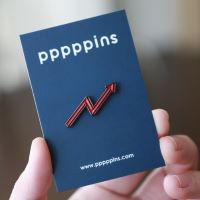 #moments(国内販売のみ・モールサイトでの販売不可） ピンズ ピンズ（pppppins） 受け部分凹：ラバー E Stock Skyrocket PPP003-E