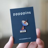 #moments(国内販売のみ・モールサイトでの販売不可） ピンズ ピンズ（pppppins） 受け部分凹：ラバー G Love Radar PPP003-G