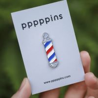 #moments(国内販売のみ・モールサイトでの販売不可） ピンズ ピンズ（pppppins） 受け部分凹：ラバー H Barber PPP003-H