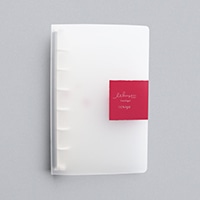 #ナガハシ印刷 ファイリング用品 わりとちっちゃなバインダー ミニ6 いちご 360846