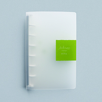 #ナガハシ印刷 ファイリング用品 わりとちっちゃなバインダー ミニ6 おちゃ 360853