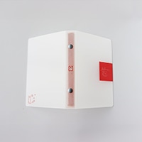 #ナガハシ印刷 ファイリング用品 わりとちっちゃなバインダー･どうぶつえん ミニ6穴 うさぎ 361621