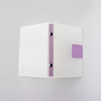 #ナガハシ印刷 ファイリング用品 わりとちっちゃなバインダー･どうぶつえん ミニ6穴 おこじょ 361638