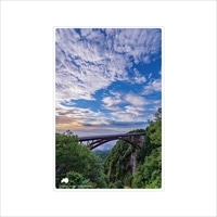 #いろは出版 季節ポストカード 日本の絶景ポストカード夏 定型サイズ 不動沢橋 JPC-96