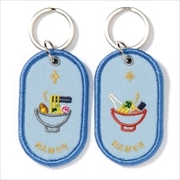 #いろは出版 キーホルダー 2/8b PAIR KEY RING FAVORITE FOOD series  RAMEN GKBB-01