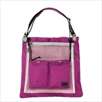 #いろは出版 バッグ TRIO BAG サコッシュ・メッシュバッグ・ショルダーバッグ各1 pink/light gray HTB-09