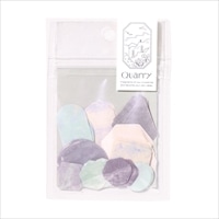 #いろは出版 シール Quarry stone seal 10柄52枚入り beige mix GQF-03