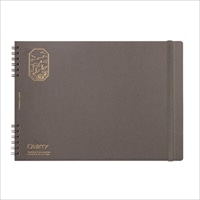 #いろは出版 ノート Quarry notebook B5wide ・全120ページ・B5wide slate gray GQB5-02