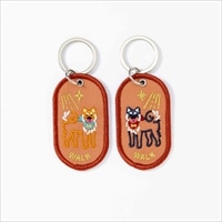 #いろは出版 キーホルダー 2/8b PAIR KEY RING JAPAN ver. 本体×2個入り WALK GKBJ-03