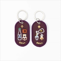 #いろは出版 キーホルダー 2/8b PAIR KEY RING JAPAN ver. 本体×2個入り CHILL GKBJ-06