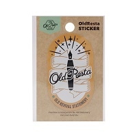 #komamono ステッカー Old Resta ダイカットステッカー  FIRST EDITION OR901052