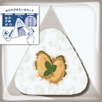 #komamono ポストカード ふみむすび　いつもの  牡蠣 KO903162