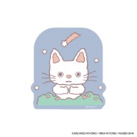 #日本出版販売(国内販売のみ） シール eHONTOMO･ダイカットステッカーノンタン  おやすみなさい･ブルー IP903520