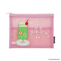 #日本出版販売(国内販売のみ） 身辺雑貨 OldResta･刺繍メッシュポーチ Ｌ 古川紙工 OR904114