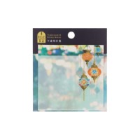 #komamono 付箋 トモシビ探訪･半透明付箋  モザイクランプ KO905326