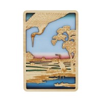 #komamono カード かさね木メッセージカード･歌川広重  名所江戸 KO905852