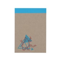 #komamono メモ帳 ビビッと！鳥獣戯画メモ A6 かえる KO905944