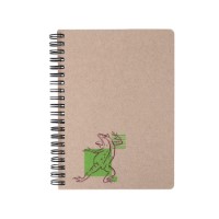 #komamono ノート ビビッと！鳥獣戯画リングノート B6 かえる KO905968