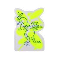 #komamono 読書関連小物 ビビッと！鳥獣戯画ブックマーカー  うさぎ・かえる KO906071