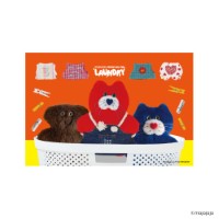 #日本出版販売(国内販売のみ） カード mojojojo･ポストカード  LAUNDRYBASKET IP906163