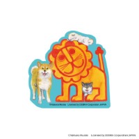 #日本出版販売(国内販売のみ） シール ダイカットステッカー･村田夏佳×デビカ  らいおん OR909423