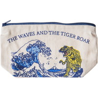 #テクノプライム ポーチ ZPO(ポーチ)  TIGER AND WAVES-NV 3619380826