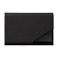 #ガルフストリーム 名刺入れ Roffal名刺入れ_ブラックエディション  カーボンブラック FV-001065