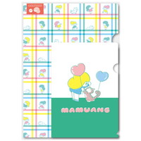 #大阪フロンティア(国内販売のみ） クリアファイル マムアンちゃん　クリアファイルセット  チェック MAM5301