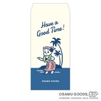 #大阪フロンティア ぽち袋 OSAMU GOODS 伊予和紙金封 大 万型 good time OG1208