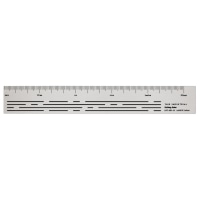 #ラダイト 定規 Etching Ruler  ホリゾンタル LDTIER1-25