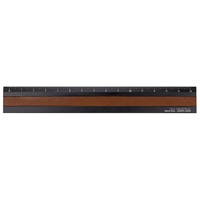 #ラダイト 定規 ＴＨＩＳ　ＩＮＤＵＳＴＲＩＡＬ　Ｈｙｂｒｉｄ　Ｒｕｌｅｒ  ＢＫ／ＣＡ LDTI-HRB-0110