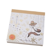 #木ノ瀬印刷 Shinzi Katoh ブロックメモ  雨ニモマケズⅡ　宮沢賢治 BM-01029