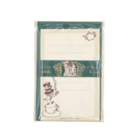 #木野瀬印刷(国内販売のみ) Shinzi Katoh レターセット  アリス MAD TEA PARTY ML-01020