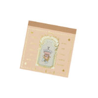 #木野瀬印刷(国内販売のみ) Shinzi Katoh ブロックメモ  アリス DRINK ME BM-01036
