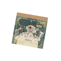 #木野瀬印刷(国内販売のみ) Shinzi Katoh ブロックメモ  アリス MAD TEA PARTY BM-01038