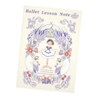 #木ノ瀬印刷 Shinzi Katoh レッスンノート A5 ジゼル　バレエシアター LN-01003